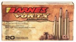Barnes VOR TX .308 Winchester 168 GR ammunition